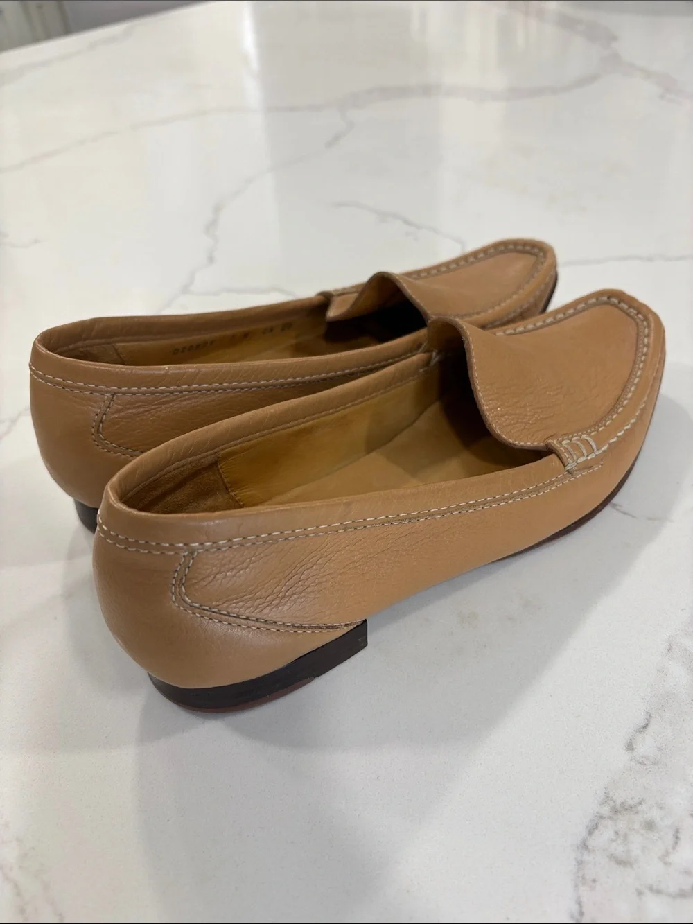 Cole Haan Tan Leather Moccasin Loafers Flats Size 7